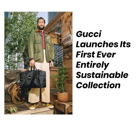 gucci sustainability campaign.